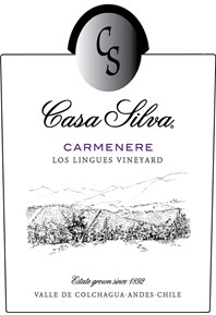 Carmenere, Los Lingues Vineyard 2021 Label