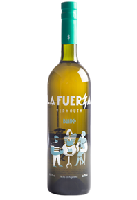La Fuerza Blanco Vermouth Bottle Shot