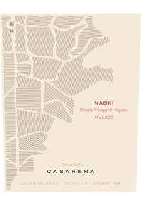 Naoki Malbec 2018 Label