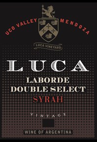 Laborde Double Select Syrah 2020 Label