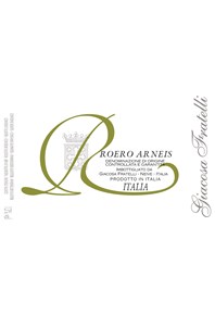Roero Arneis 2022 Label