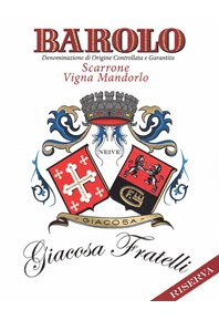Barolo Scarrone 'Vigna Mandorlo' Riserva 2013 Label