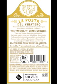 Tinto Red Blend 2023 Regional Map