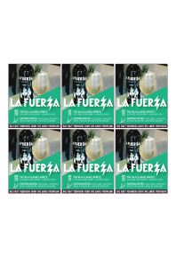 La Fuerza Blanco Vermouth Shelf Talker