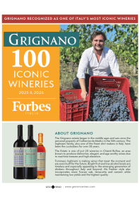 Grignano - Forbes 100 Iconic Wineries Award