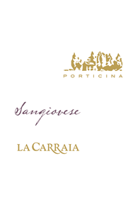 Sangiovese Porticina 2024 Label