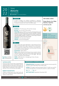 Amorio 2022 Product Sheet