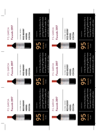 Facundo 2017 Shelf Talker