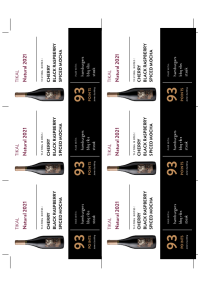 Natural 2021 Shelf Talker