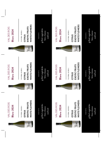Blanc 2024 Shelf Talker