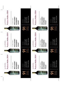Paulucci Malbec 2024 Shelf Talker