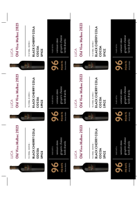 Old Vine Malbec 2023 Shelf Talker