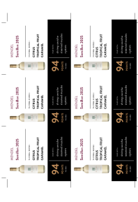 Semillon 2025 Shelf Talker