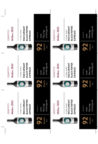 Malbec 2023 Shelf Talker