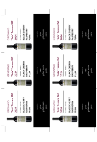 "Seta" Toscana IGT 2024 Shelf Talker