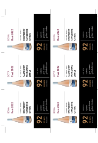 Rosé 2022 Shelf Talker