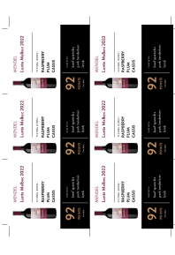 Lunta Malbec 2022 Shelf Talker