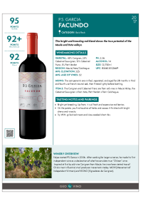 Facundo 2017 Product Sheet
